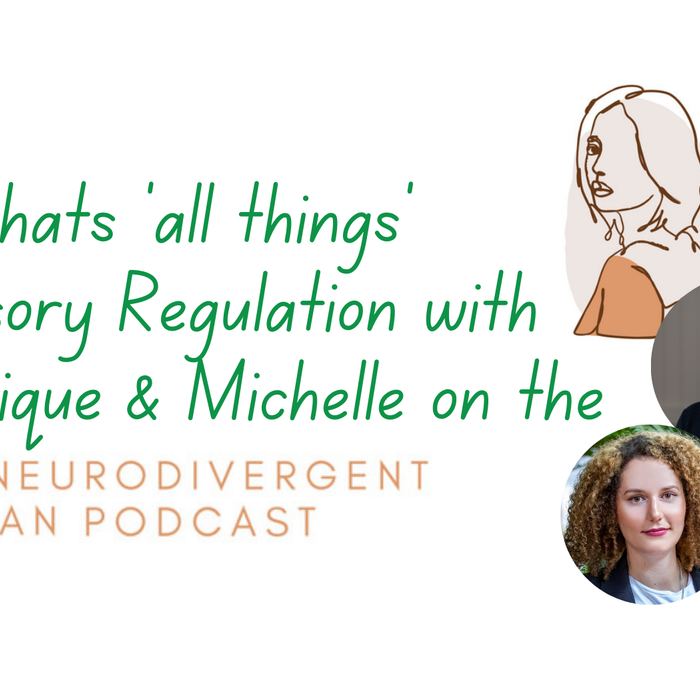 Jo chats ‘all things’ Sensory Regulation with Monique & Michelle on the The Neurodivergent Woman Podcast