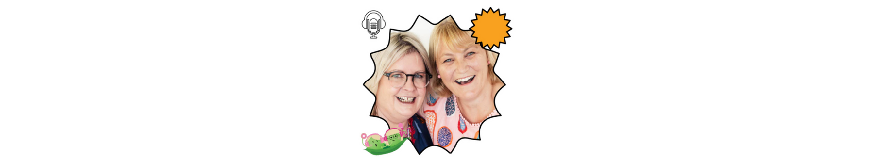 Kai & Jo talk to Mandy & Kate from Too Peas Podcast