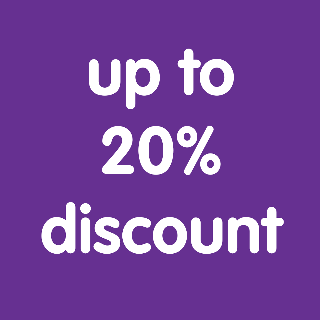 Up to 20% Discount