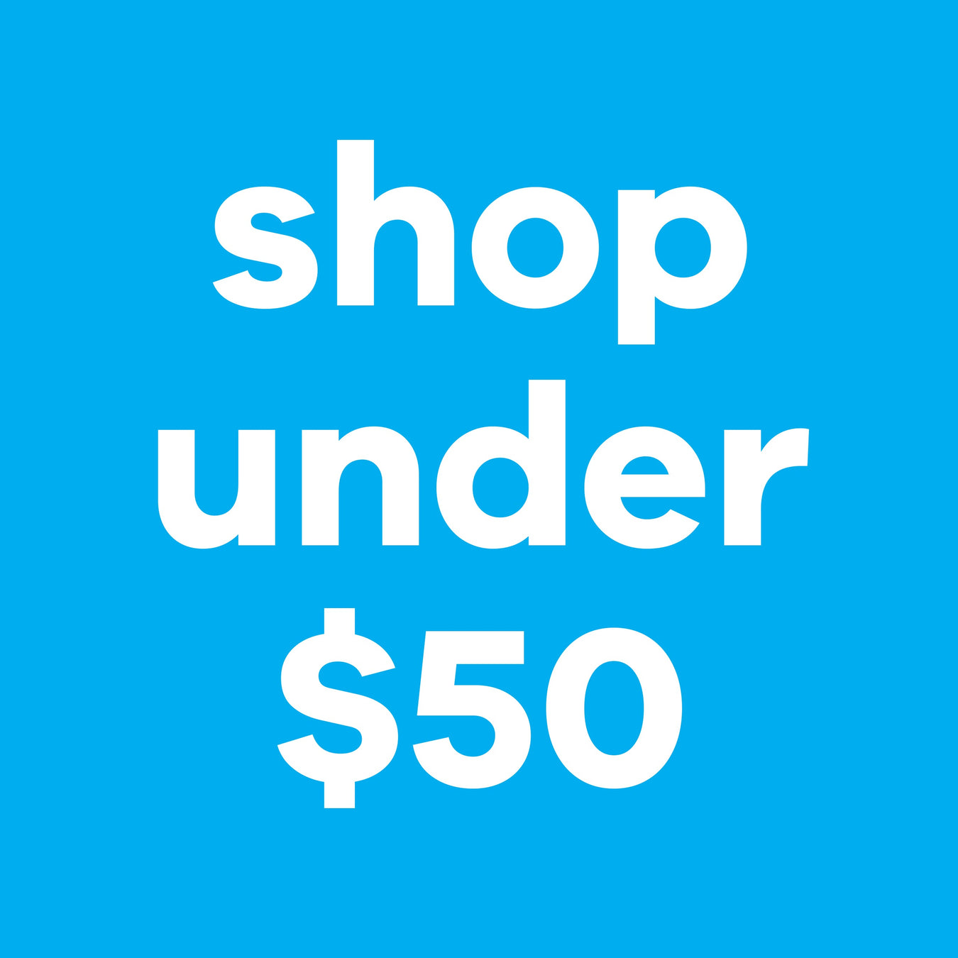 Gifts Under $50