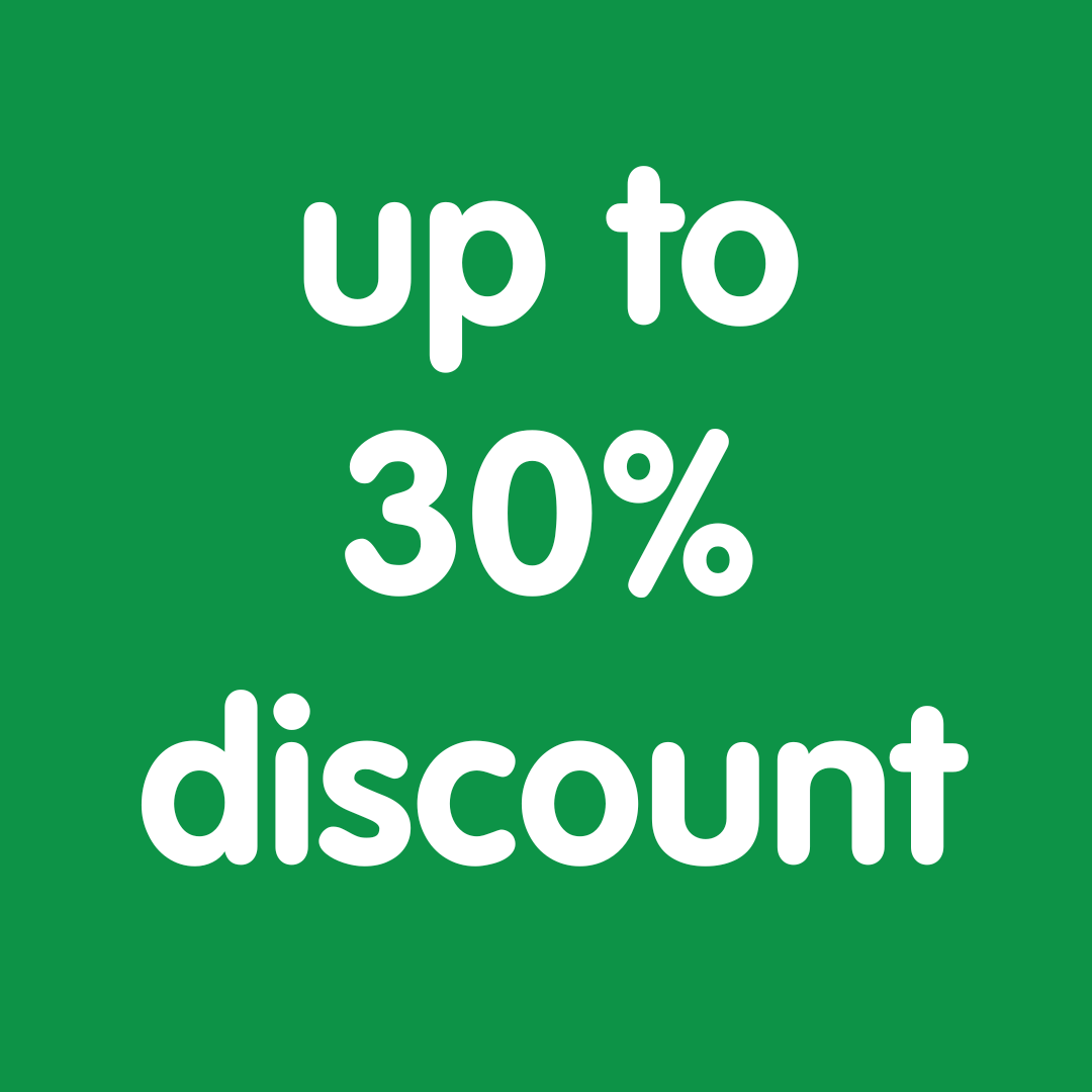 Up to 30% Discount