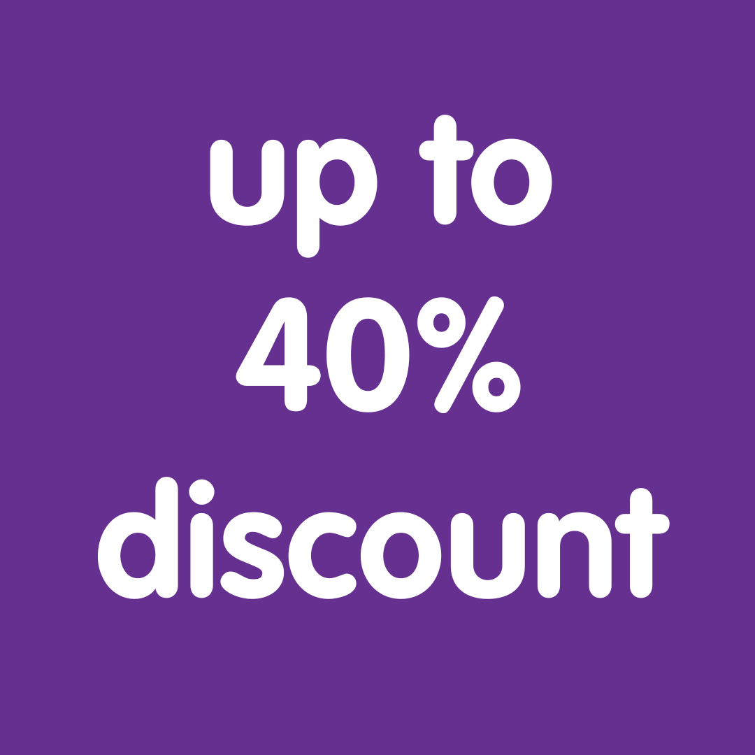 Up to 40% Discount