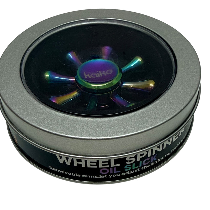 Wheel Spinner - Oil Slick Copper Sensory Support