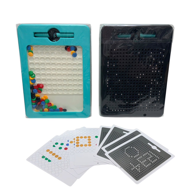 2-in-1 Magnetic Board - 2 Sided Magnetic Drawing & Pixel Board