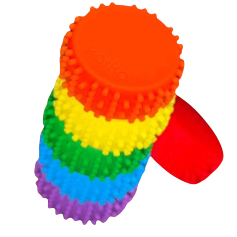 MagStak Node - Textured Magnetic Sensory Set (6 Pieces)