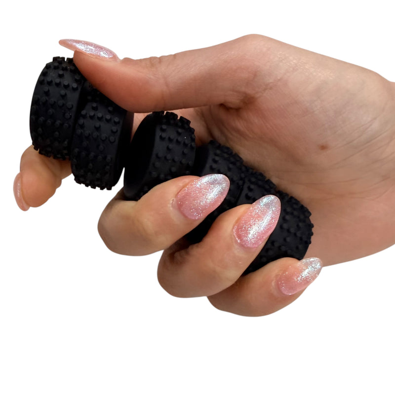 MagStak Node - Textured Magnetic Sensory Set (6 Pieces)