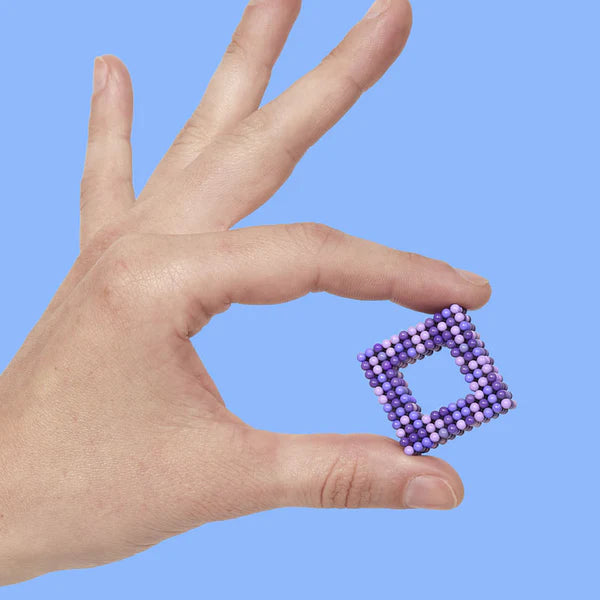 Speks Purple 8 Bit Pixel Mini Magnet Balls