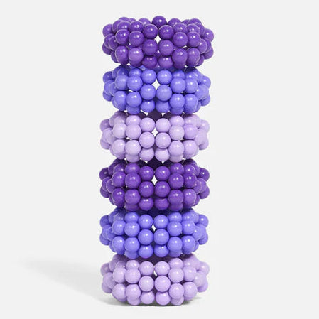 Speks Purple 8 Bit Pixel Mini Magnet Balls