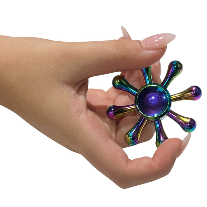 Wheel Spinner - Oil Slick Copper Sensory Support