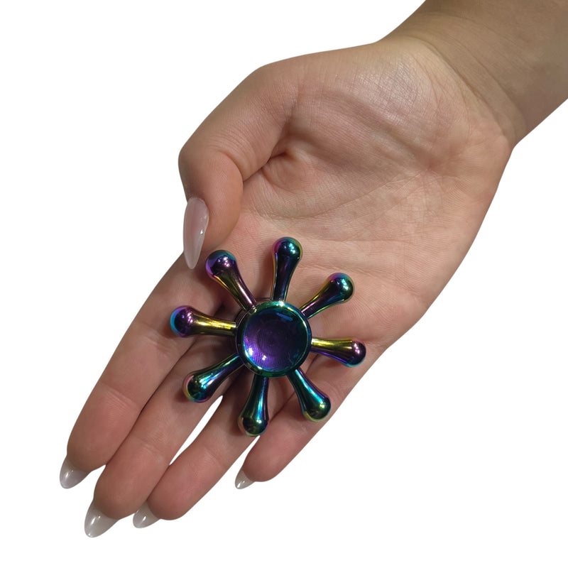 Wheel Spinner - Oil Slick Copper Sensory Support