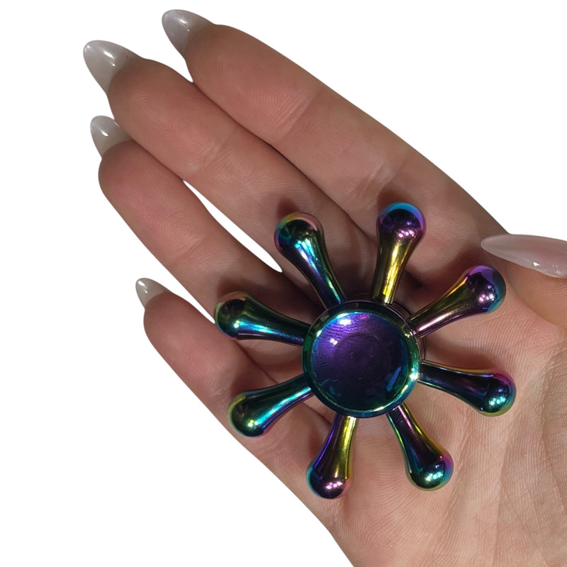 Wheel Spinner - Oil Slick Copper Sensory Support