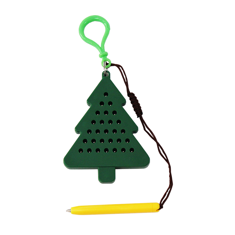 Christmas Tree Magnetic Pad Keyring by Kaiko
