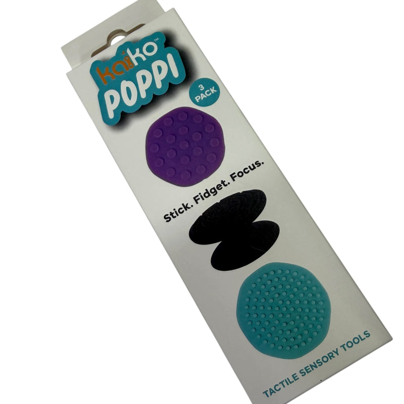 POPPI – Suction Sensory Tools by Kaiko – 3 Pack