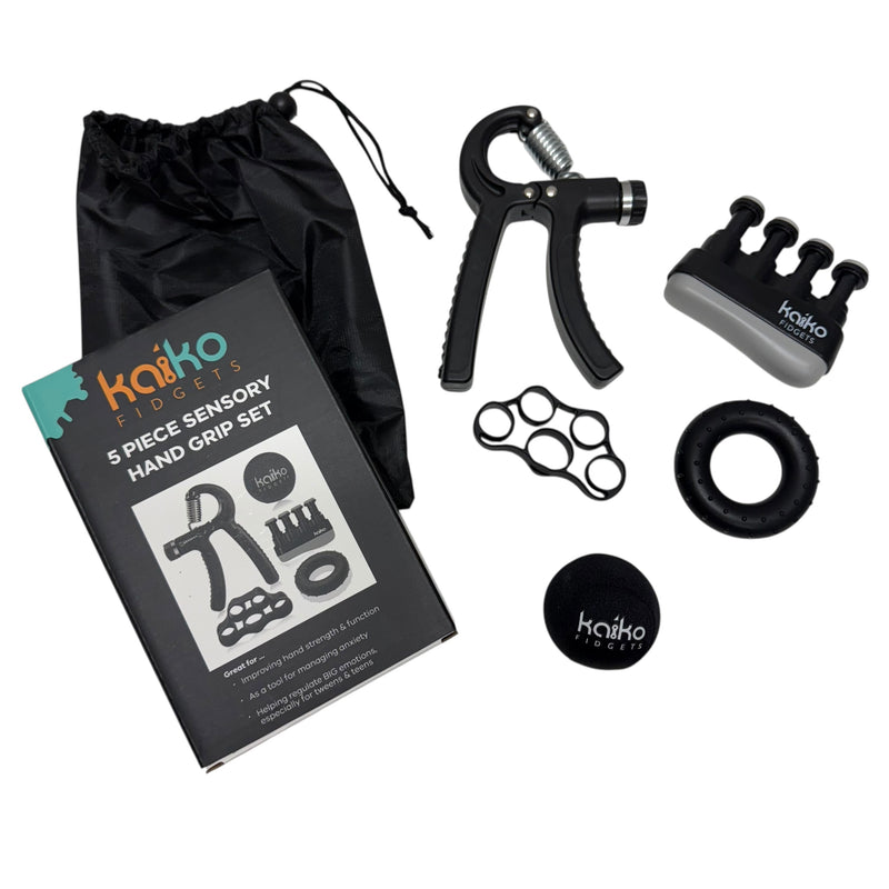 Ensemble de poignées de main 5 pièces / Kit Losing Your Sh#t - Exerciseur et kit sensoriel Fidgeting