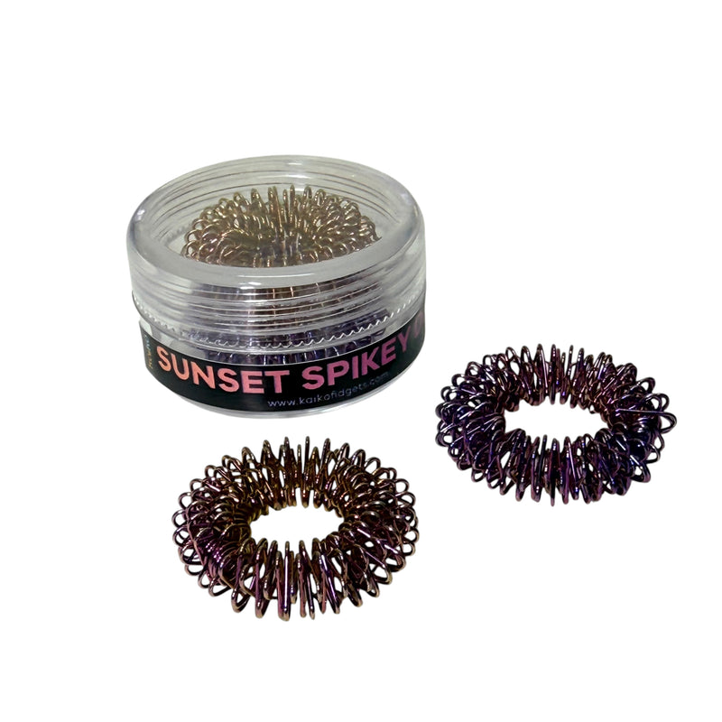 Limited Edition Sunset Finger Spikey DUO – Standard & Tighter