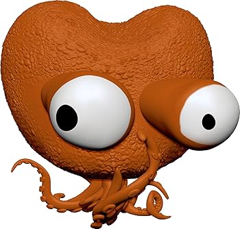 SKILFY -  SPLATS HEAD  Orange Octapus