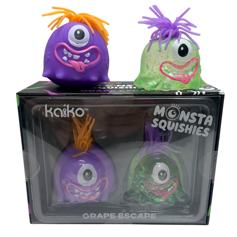 Grape Escape Monsta Squishies – Twin Set