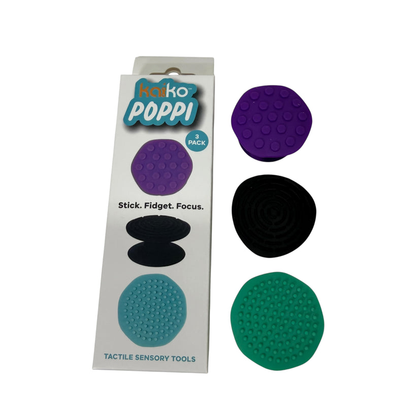 POPPI – Suction Sensory Tools by Kaiko – 3 Pack