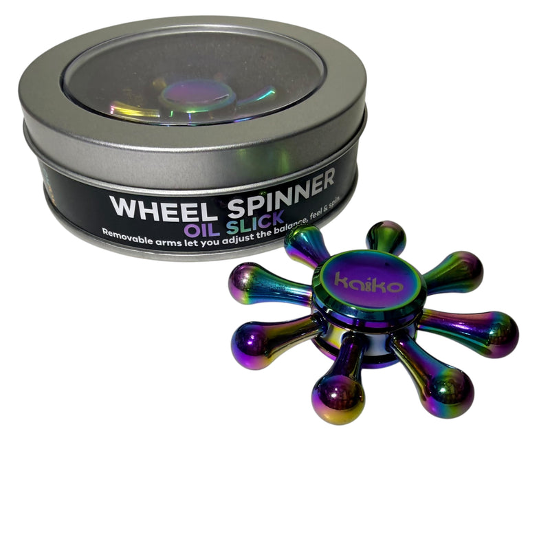 Wheel Spinner - Oil Slick Copper Sensory Support