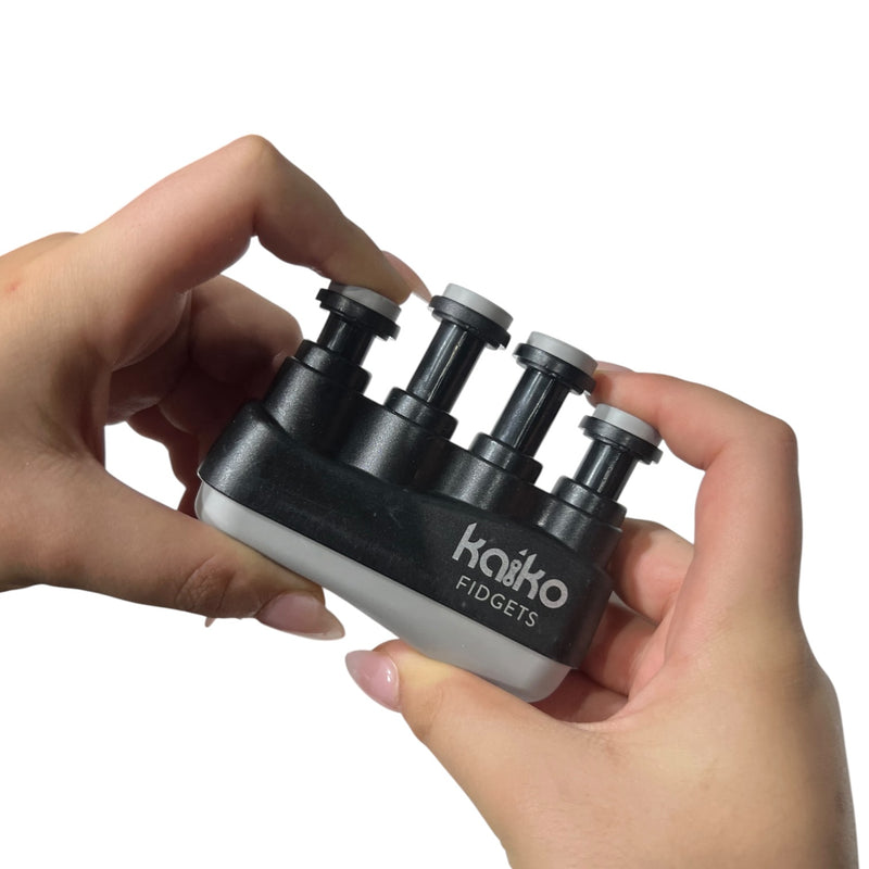 Hand & Finger Grip Exerciser & Fidget - Trumpet Style