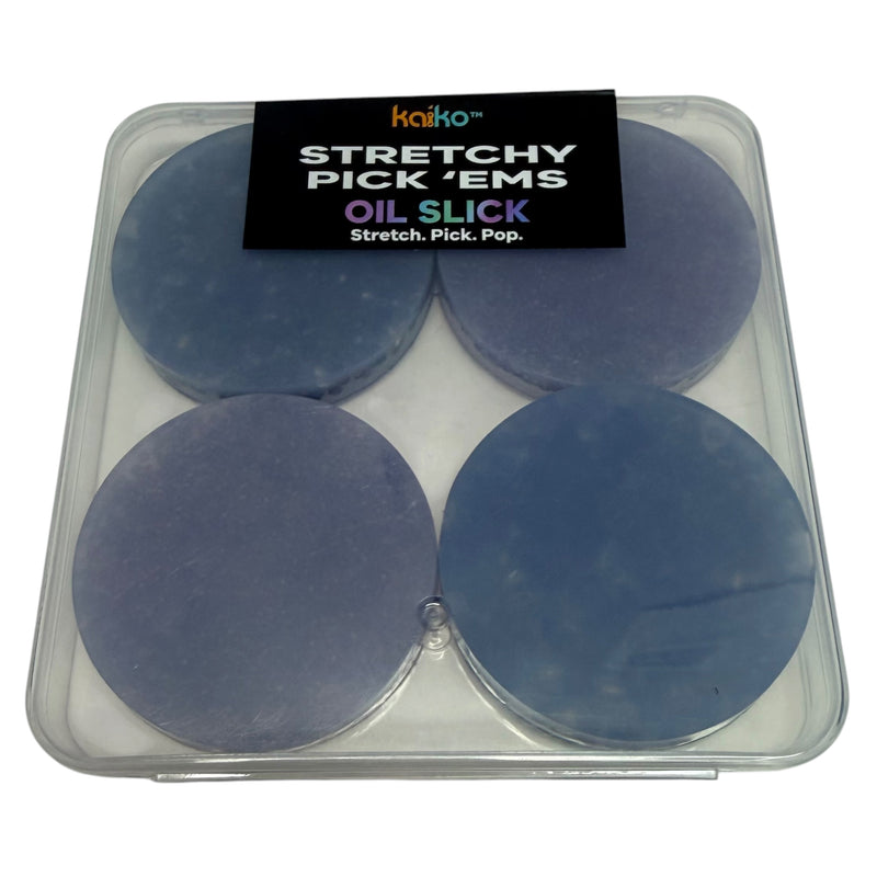 Oil Slick Stretchy Pick ’Ems – Set of 4