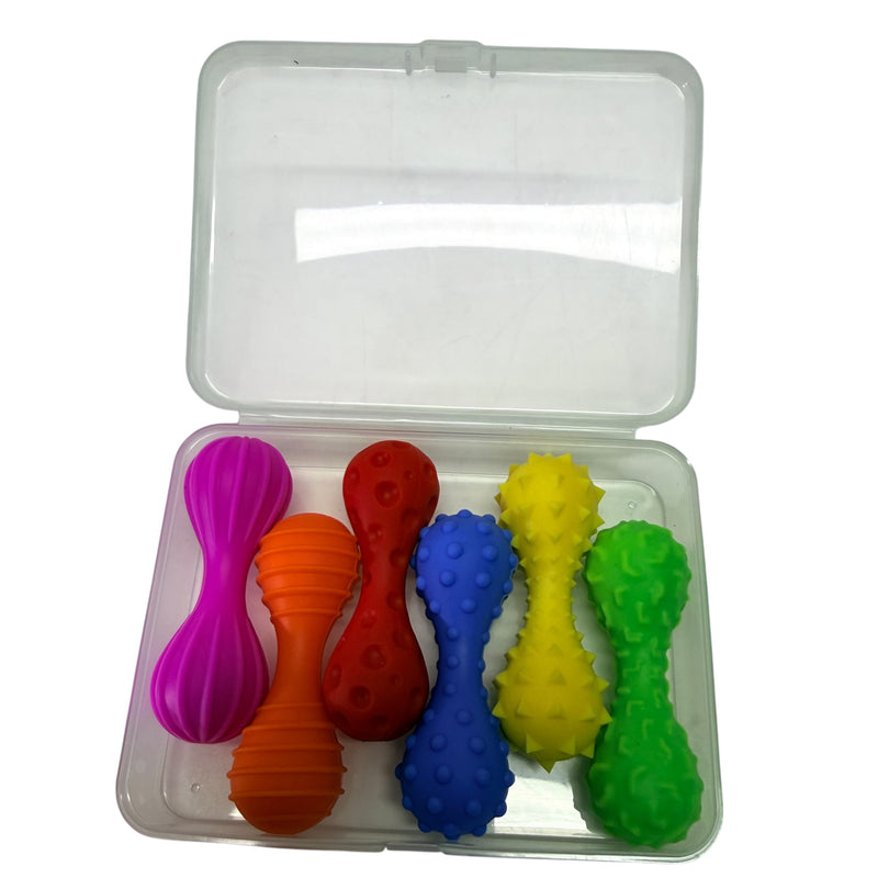 FLEXI – Textured Silicone Sensory Tools by Kaiko – 6 Pack