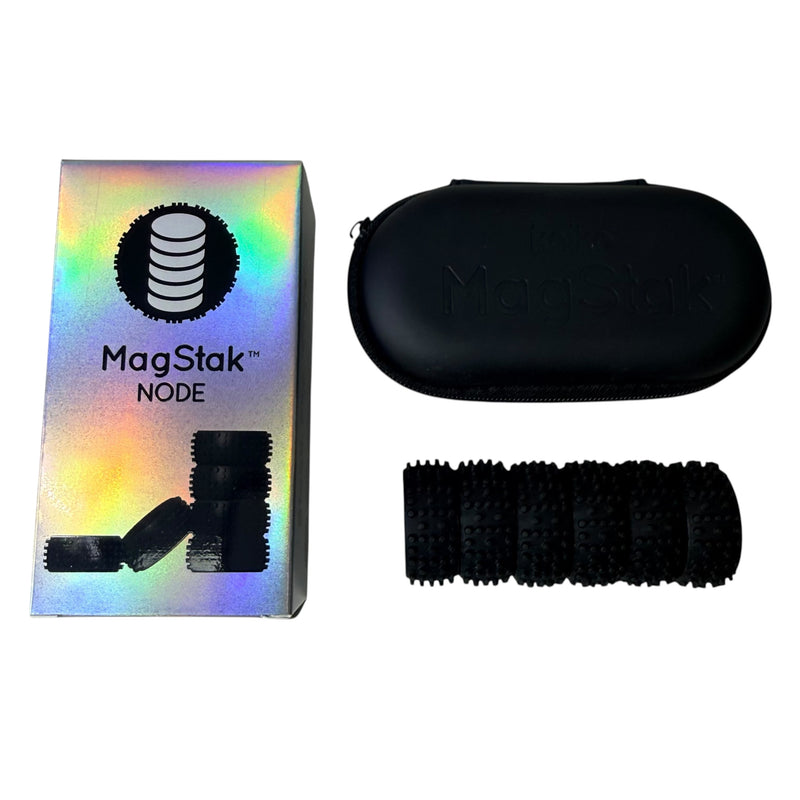 MagStak Node - Textured Magnetic Sensory Set (6 Pieces)