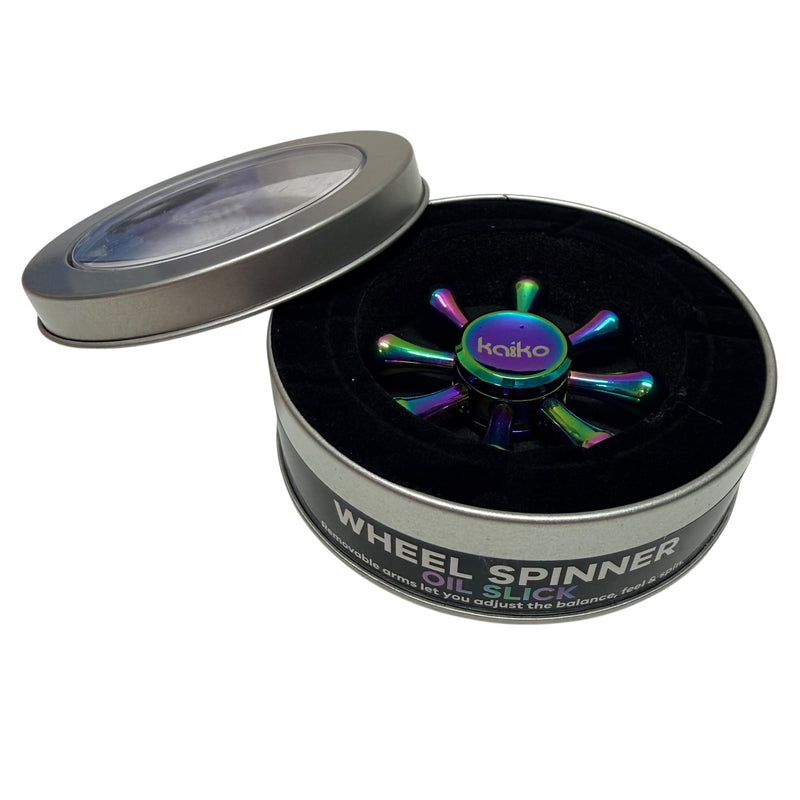 Wheel Spinner - Oil Slick Copper Sensory Support