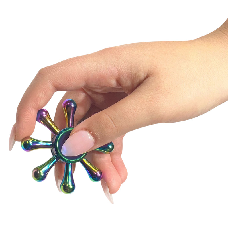 Wheel Spinner - Oil Slick Copper Sensory Support