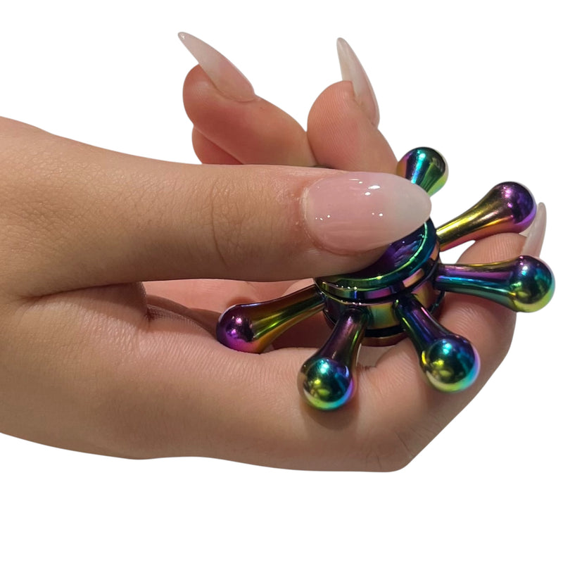 Wheel Spinner - Oil Slick Copper Sensory Support