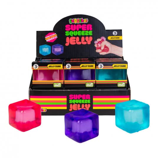 Smoosho's Super Squeeze Jelly Cube