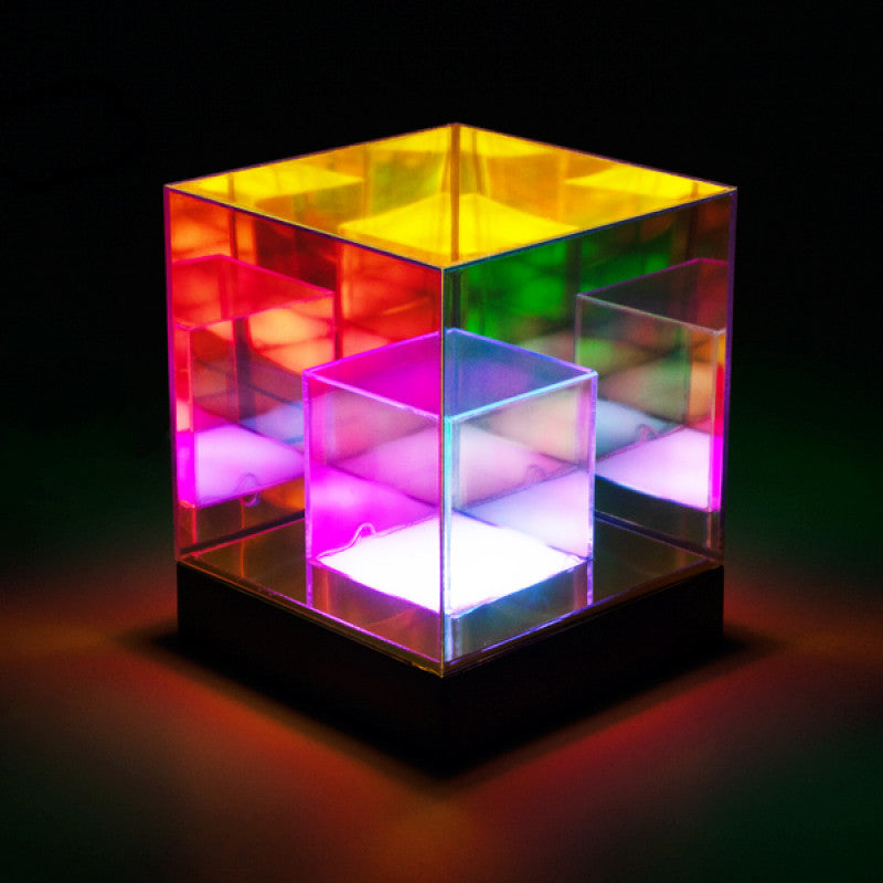Infinity Lamp Cube  - Visual Regulation Light & Support
