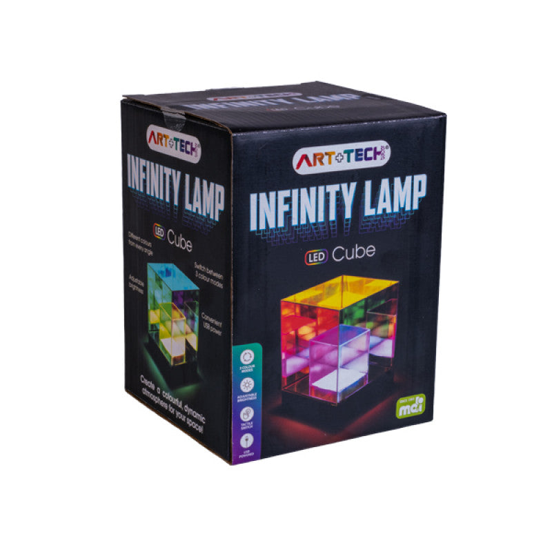 Infinity Lamp Cube  - Visual Regulation Light & Support
