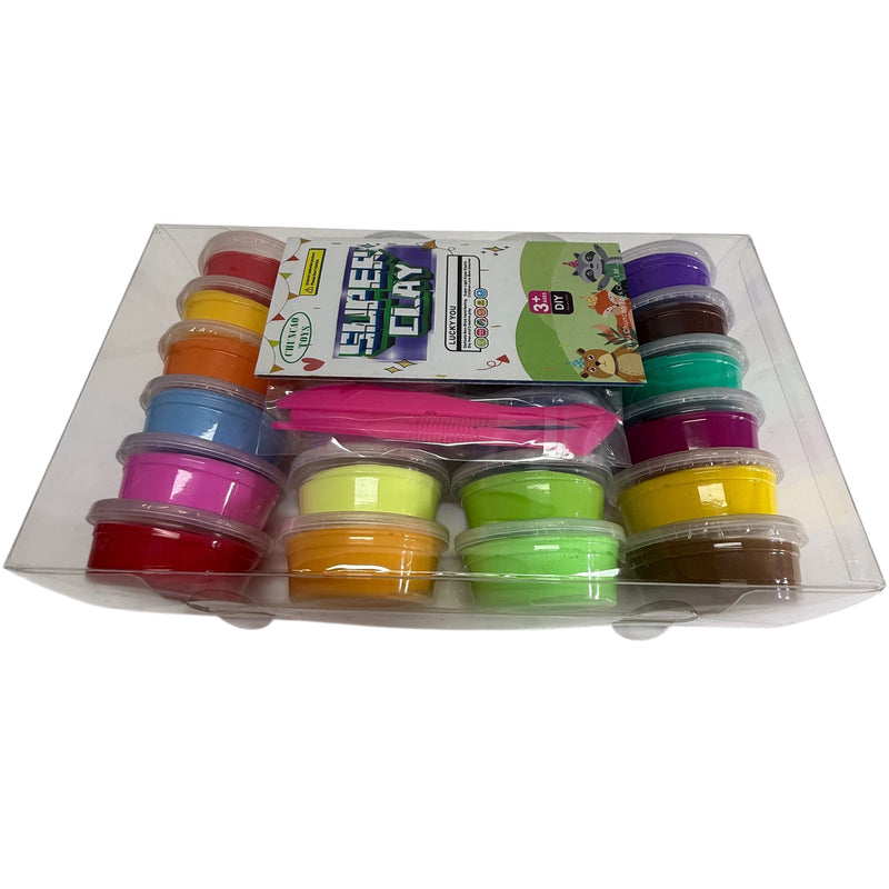 超軽量エアドライ粘土 - 技術を必要としない素晴らしいアクティビティ!