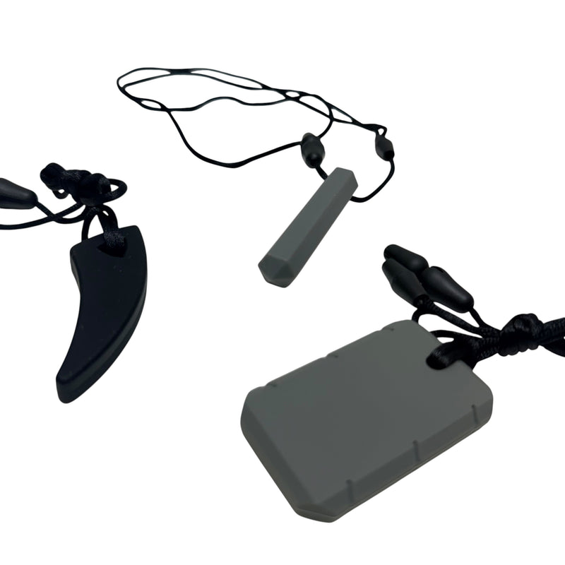 Wearable Chew Support Discovery Bundle – Grey + Black