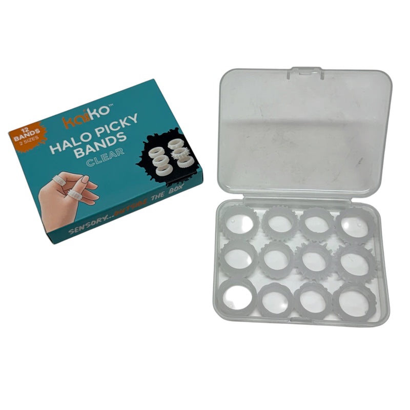 Halo Picky Bands - Set of 12 Wearable Sensory Tools and Picking Supports