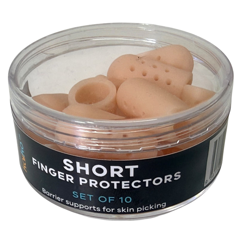 Short Finger Protectors – Set of 10 | Super Stretchy Picking Support