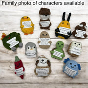 BEE Kind - Mini Hand Crochet Plush Support