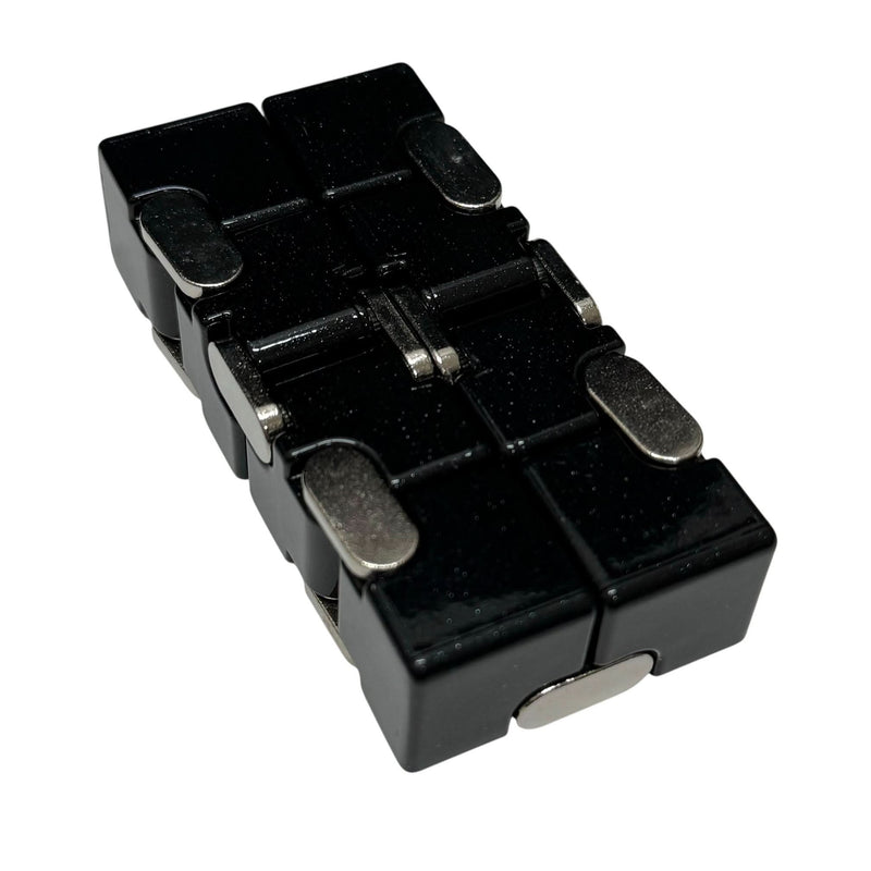 BLACK Metal Infinity Cube Fidget