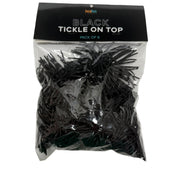 BLACK Tickle On Top - Pack of 6 Sensory Squishy Toppers