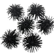 BLACK Tickle On Top - Pack of 6 Sensory Squishy Toppers