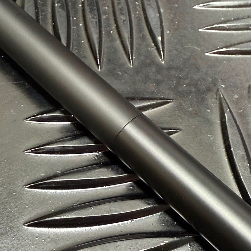 BLACK Weighted Spinner Pen with 4 refills