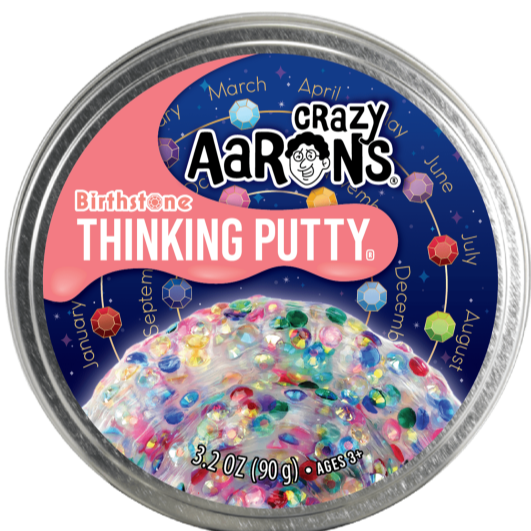 Crazy Aarons Thinking Putty BIRTHSTONE