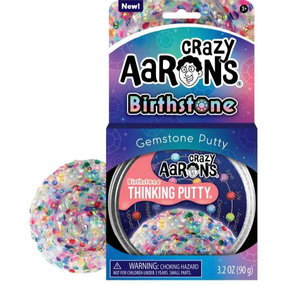 Crazy Aarons Thinking Putty BIRTHSTONE