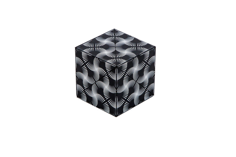 Black & White Shashibo Magnetic Puzzle Cube