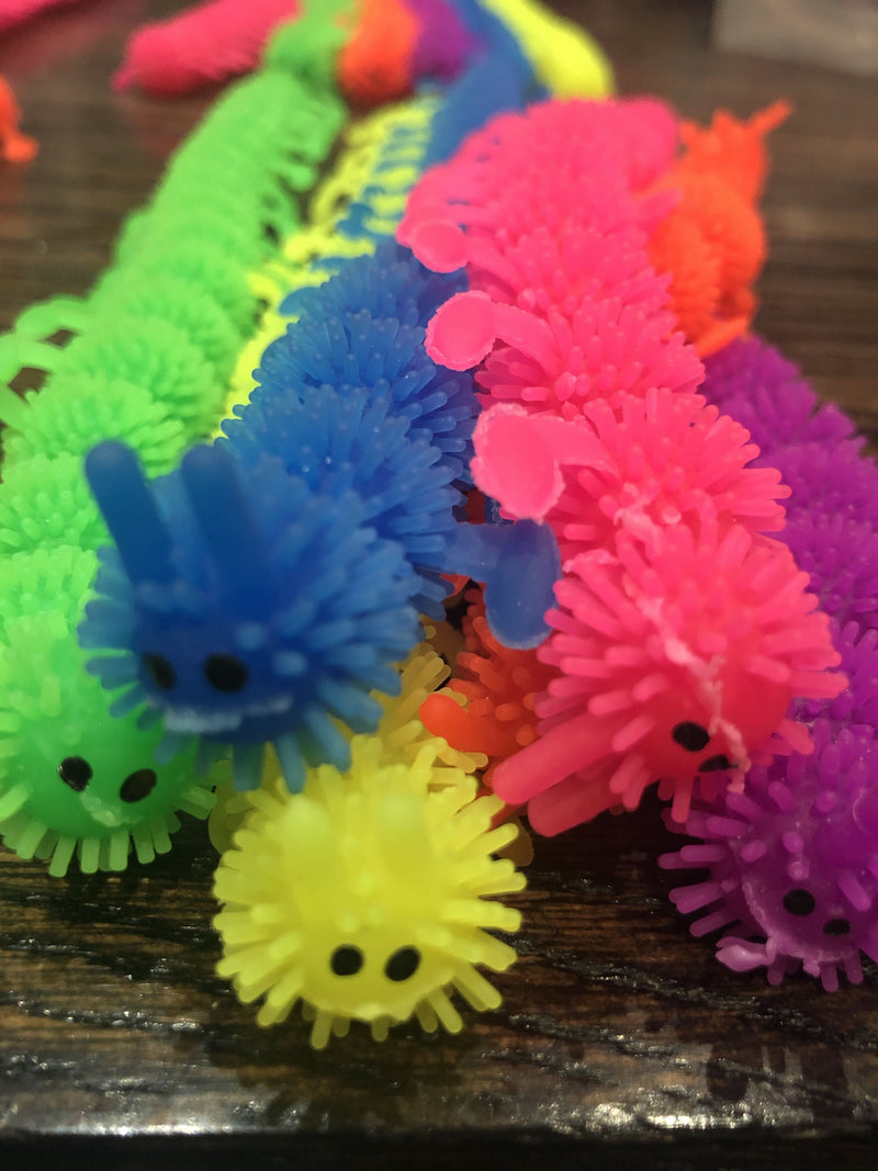 Box of 30 Stretchy Caterpillars - BULK BUNDLE