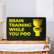 BRAIN TRAINING While You Poo Cards-My Sensory Store