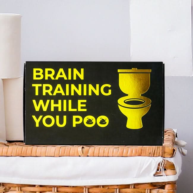 BRAIN TRAINING While You Poo Cards-My Sensory Store