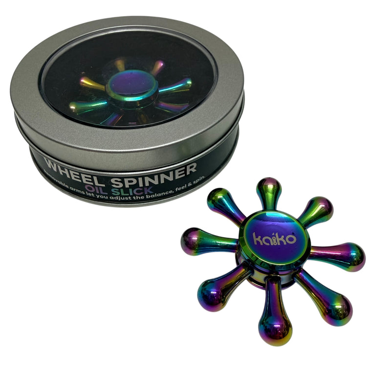 Wheel Spinner - Oil Slick Copper Sensory Support