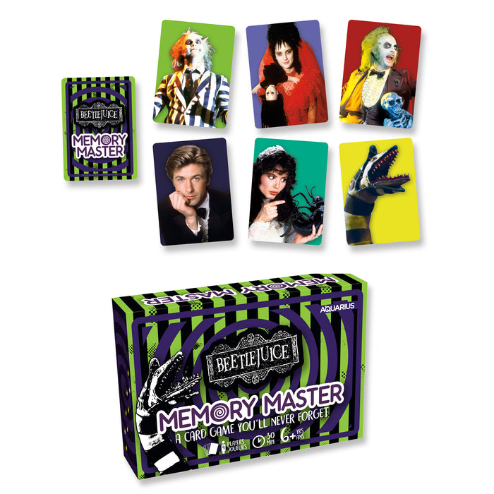 Jeu de cartes MEMORY MASTER ÉDITION BEETLEJUICE